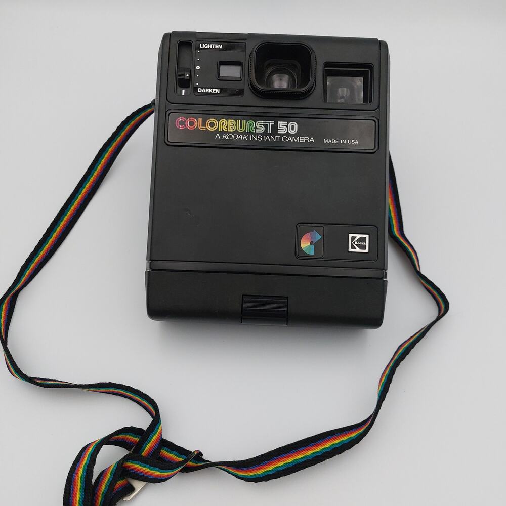 Vintage Kodak Colorburst 50 Instant Camera - Untested / As Is (No Battery)